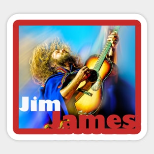 Jim James Musician Sticker